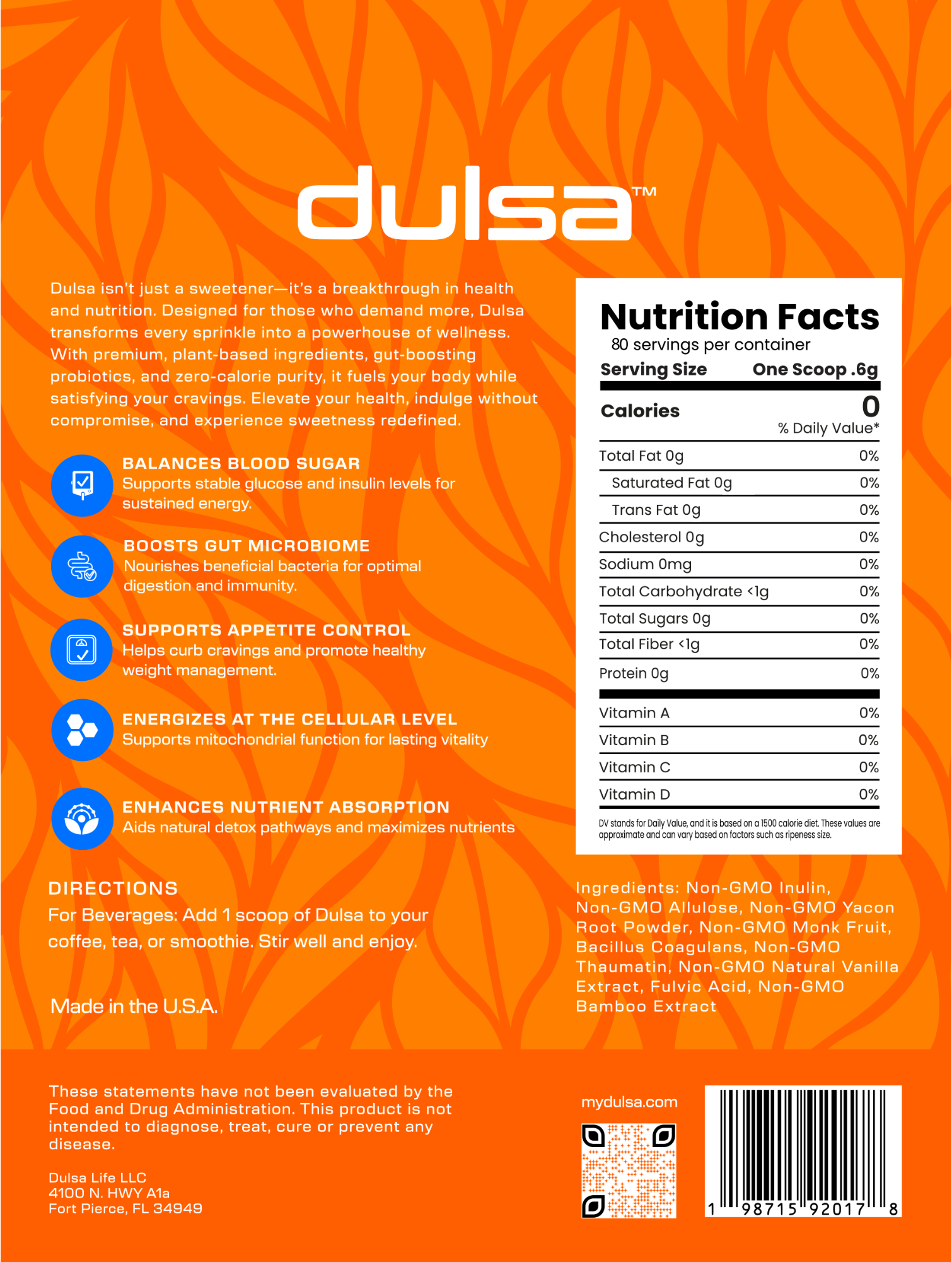 DULSA    Trial Size Pouch 50g - LIMITED QUANTITY